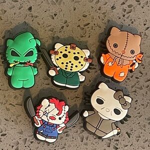 Horror Hello Kitty Bundle crocs shoe charm jibbitz